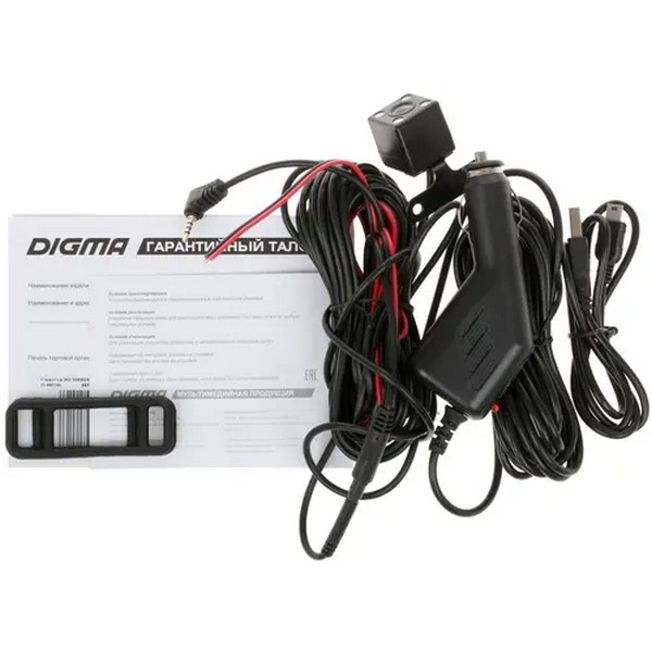 Видеорегистратор Digma FreeDrive 303 MIRROR DUAL 120 ° черный