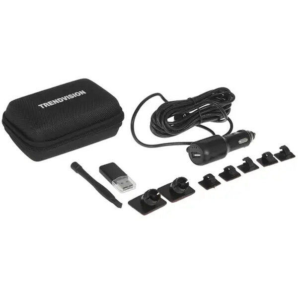 Видеорегистратор TrendVision Hybrid Signature Real 4K 170 ° черный