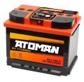 ATOMAN 6CT-66 LA 66А/ч-12V ст EN630 европейские обратная - 240x175x190