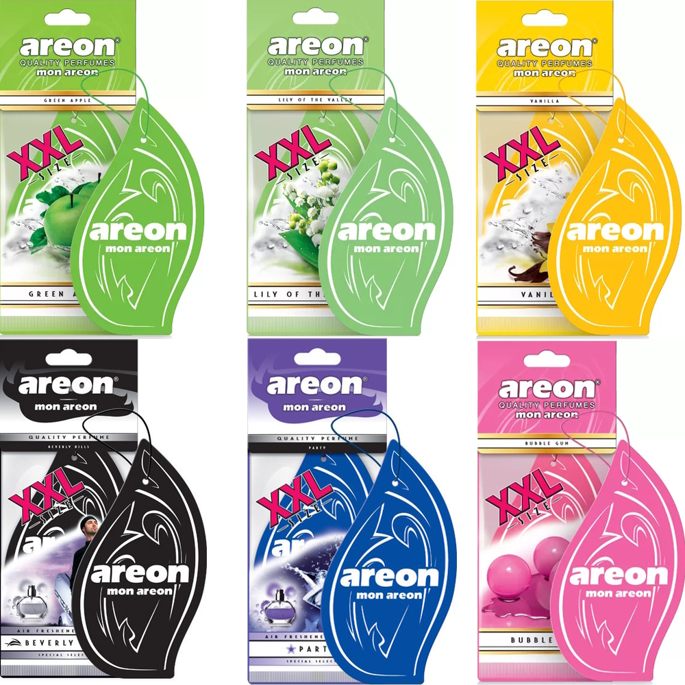 Ароматизатор AREON 704-065 бумажный mix