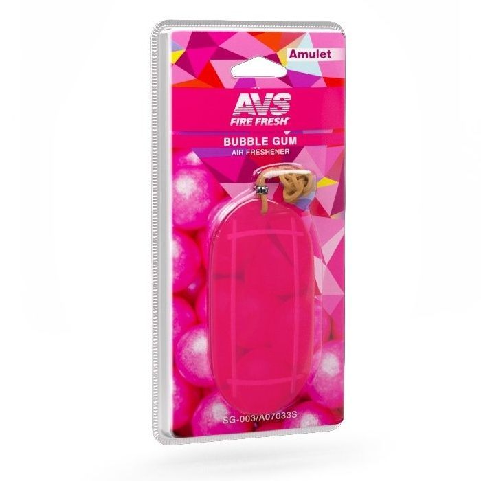 Ароматизатор AVS A07033S гелевый Amulet Bubble gum/Бабл гам