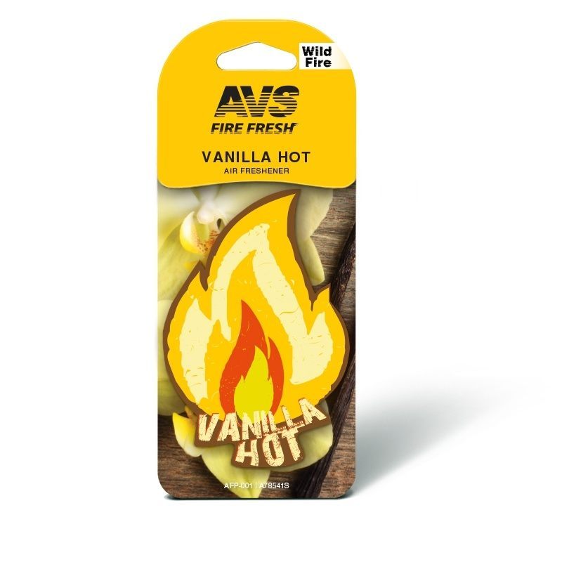 Ароматизатор AVS A78541S подвесной Fire Fresh Vanilla/Ваниль