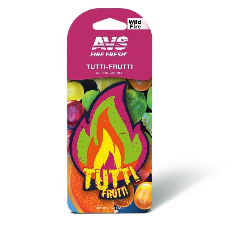 Ароматизатор AVS A78551S подвесной Fire Fresh Tutti-Frut/Тутти-фрутти