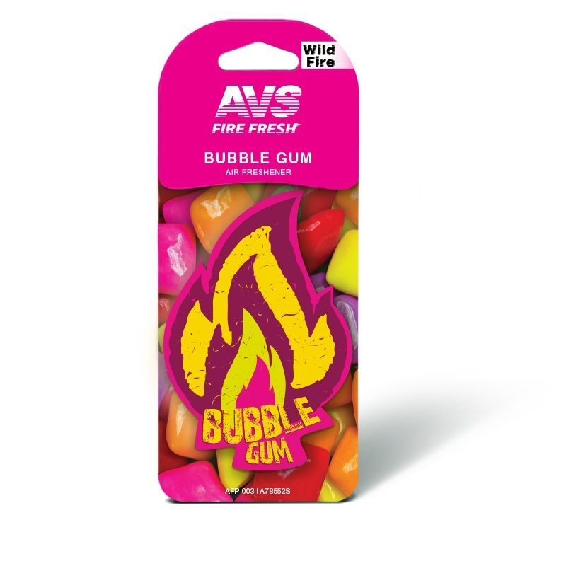 Ароматизатор AVS A78552S подвесной Fire Fresh Bubble gum/Бабл гам
