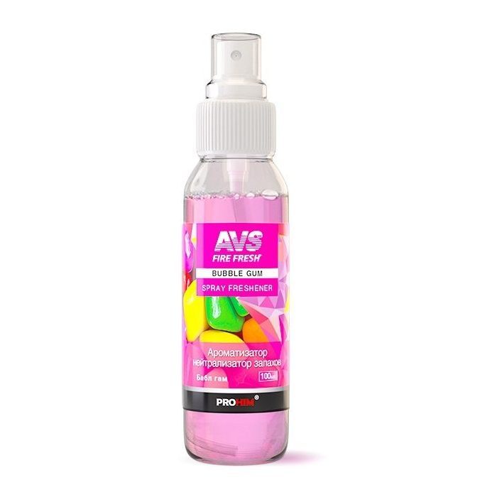 Ароматизатор AVS A78841S спрей Stop Smell Bubble gum/Бабл гам