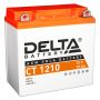 Автомобильный аккумулятор Delta Battery CT 1210 10А/ч-12V ст EN120 болт прямая 137x77x135