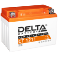 Delta Battery CT 1211 11А/ч-12Vст EN210 винтовая прямая 151x86x112