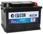 Автомобильный аккумулятор EDCON DC90810R 90А/ч-12V ст EN810 европейские обратная 353x175x190