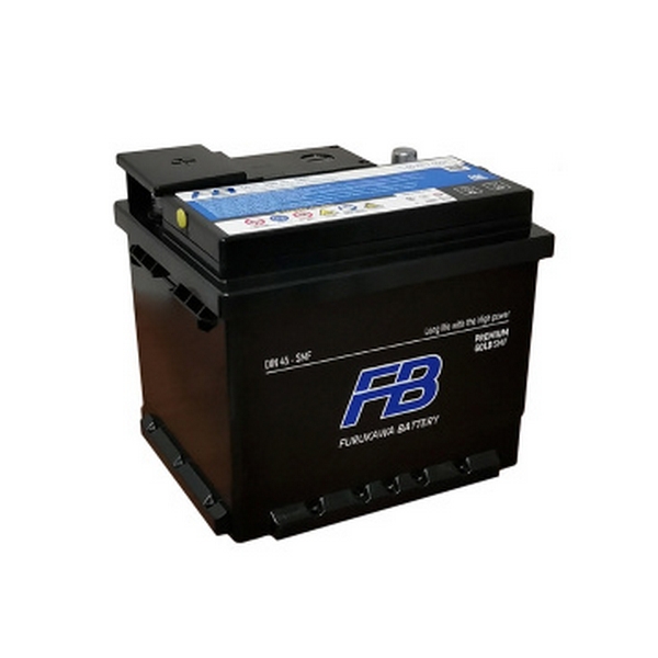 Автомобильный аккумулятор Furukawa Battery Gold SMF DIN LBN1DIN 45 45А/ч-12V ст EN450 толстые обратная 207x175x175