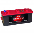 Unikum 6CT-132.4 L 132А/ч-12V ст EN820 европейские прямая 513x190x225