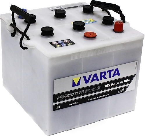 Автомобильный аккумулятор Varta Promotive Black 625 023 000 125А/ч-12V ст EN950 конус прямая 286x269x230