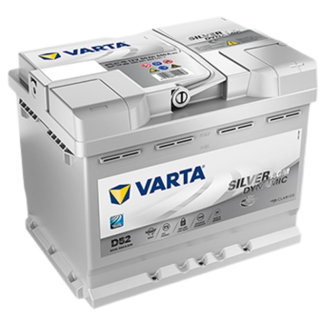 Автомобильный аккумулятор Varta Silver Dynamic AGM 560 901 068 60А/ч-12V ст EN680 европейские обратная 242x175x190