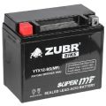 ZUBR BIKE YTX12-BS AGM 12А/ч-12V ст EN150 болт прямая 150x87x130