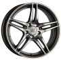Легковой диск 1000 Miglia MM037 7,5x17 5x112 ET47 66,6 Anthracite polished