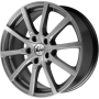 Легковой диск iFree BigByz 7x17 5x114,3 ET45 67,1 Хай Вэй (уценка: замятие обода)