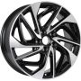 Легковой диск KDW KD1810 7x18 5x114,3 ET38 67,1 Matt Black Painted