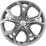 Легковой диск Khomen Wheels Double-Spoke 702 7x17 5x114,3 ET49 67,1 F-Silver