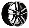 Khomen Wheels KHW1612 6,5x16 5x112 ET46 57,1 Black-FP