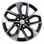 Легковой диск Khomen Wheels KHW1703 7x17 5x112 ET46 66,6 Black-FP