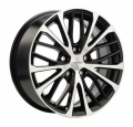 Khomen Wheels KHW1705 7x17 5x112 ET49 57,1 Black-FP