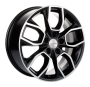 Легковой диск Khomen Wheels KHW1713 7x17 5x114,3 ET48 67,1 Black-FP