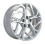 Легковой диск Khomen Wheels KHW1716 7x17 5x108 ET40 60,1 F-Silver-FP