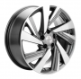 Легковой диск Khomen Wheels KHW1801 7,5x18 5x114,3 ET50 67,1 Gray-FP
