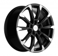 Khomen Wheels KHW1808 7,5x18 5x108 ET49 59,6 Black-FP