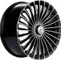 Легковой диск Khomen Wheels KHW2008 9,5x20 5x112 ET38 66,6 Black-FP