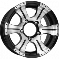 КиК Байконур 7x15 6x139,7 ET-5 107,6 Алмаз матовый