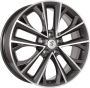 Легковой диск КиК Premium КР012 7x18 5x108 ET36 65,1 Diamond Black Gris