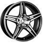Легковой диск LS 770 6,5x15 5x100 ET38 57,1 BKF