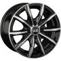 Легковой диск LS 786 7x17 5x114,3 ET45 73,1 BKF (уценка: замятие обода, 2 шт.)