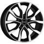 Легковой диск MAK Koln 9,5x20 5x130 ET50 71,6 Black Mirror