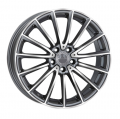 MAK Komet 7,5x17 5x112 ET45 66,6 Gun Metal Mirror Face