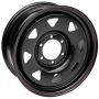 Легковой диск Off Road Wheels Тойота Ниссан (треуг. мелкий) 7x16 6x139,7 ET30 110 черный