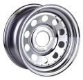 Off Road Wheels УАЗ Три 8x16 5x139,7 ET-19 110 Серебристый