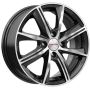 Легковой диск Rapid Арнар 6x15 4x100 ET50 60,1 Алмаз черный