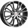 Легковой диск Rapid Меандр 6x15 4x100 ET46 54,1 Алмаз черный
