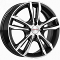 Rapid Samara 6x16 4x100 ET50 60,1 Алмаз черный