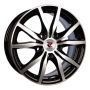 Легковой диск RepliKey K57 6,5x15 5x100 ET38 67,1 BK/FP