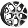 Легковой диск iFree КС869 6,5x16 5x114,3 ET45 60,1 Алмаз черный