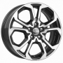 Легковой диск iFree КС892 6,5x17 5x114,3 ET50 60,1 Алмаз черный