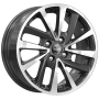 Легковой диск iFree КС899 6x15 4x100 ET37 60,1 Алмаз черный