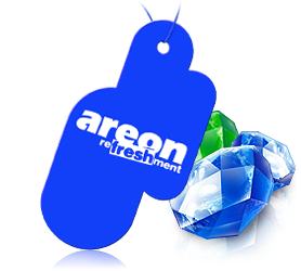 Освежитель воздуха в машину AREON гелевый Refreshment Мотоциклы (вкусы в ассортименте) (на дисп. 18 шт) 704-002-MOTO