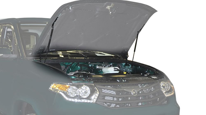 Упор капота Rival A.ST.6302.1 UAZ Patriot / Pickup 2005-/2008-