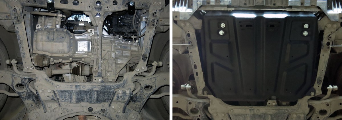 Защита картера и КПП Автоброня 111.05799.1 Toyota Auris (V - 1.6; 1.8) 2007-2013 2013-2016/Corolla (V - 1.6; 1.8) 2007-2013 2013-2016/Corolla (V - 1.6) 2016-2019