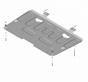 Защита картера и КПП Motodor 71409 Nissan Juke 2010-2013, 2013-2019