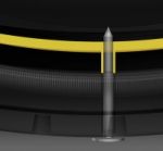 Goodyear создал шину по технологии DuraSeal.
